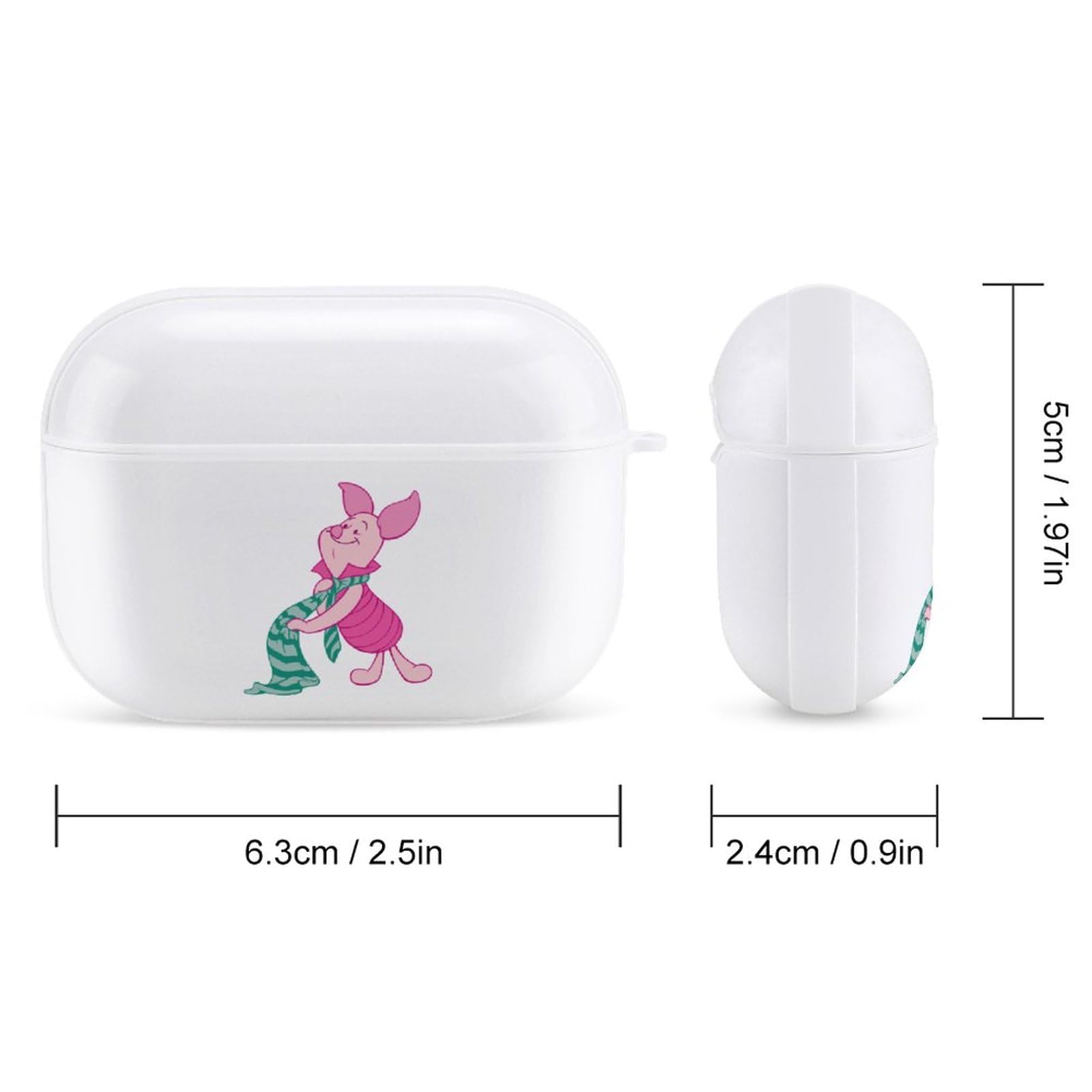 AirPods pro ケース　イヤホンカバー　保護カバー　ピグレット Amazon | AirPods Proケース くまのプーさん ピグレット AirPods Pro